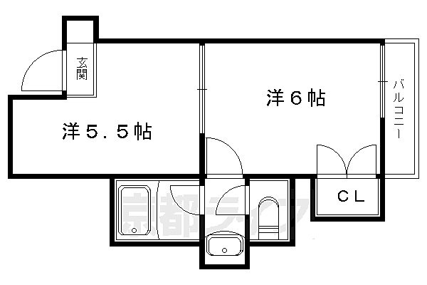 シェアフラット岩倉 203｜京都府京都市左京区岩倉幡枝町(賃貸アパート1R・2階・25.60㎡)の写真 その1