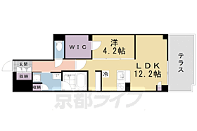 シャーメゾン京都御所西 102 ｜ 京都府京都市上京区梅屋町（賃貸マンション1LDK・1階・52.46㎡） その2