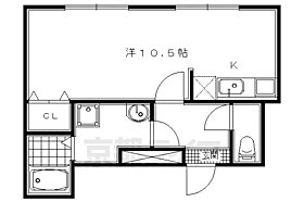 京都府京都市北区平野上八丁柳町（賃貸アパート1R・1階・29.00㎡） その2