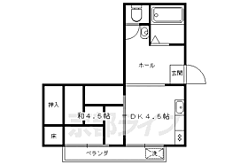 京都府京都市北区平野桜木町（賃貸マンション1DK・1階・26.00㎡） その2