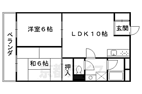 京都府京都市右京区嵯峨天龍寺造路町（賃貸マンション2LDK・2階・46.59㎡） その2