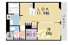 京都府京都市上京区三番町（賃貸マンション1LDK・3階・45.65㎡） その2