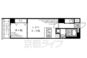 京都府京都市上京区二町目（賃貸マンション1LDK・5階・34.32㎡） その2