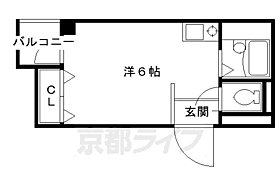 京都府京都市中京区西ノ京東中合町（賃貸マンション1K・4階・18.00㎡） その2