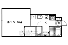 京都府京都市北区衣笠馬場町（賃貸アパート1K・1階・33.05㎡） その2