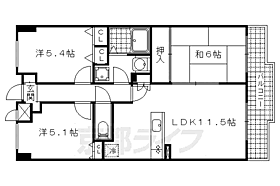 ベル・アーバニティー伏見桃山東 606 ｜ 京都府京都市伏見区石田桜木（賃貸マンション3LDK・6階・62.10㎡） その2