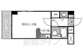 京都府京都市下京区下五条町（賃貸マンション1R・3階・26.60㎡） その2