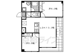 京都府京都市中京区壬生相合町（賃貸マンション2LDK・5階・51.71㎡） その2