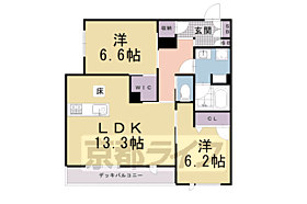 京都府京都市下京区木津屋町（賃貸マンション2LDK・1階・64.28㎡） その2