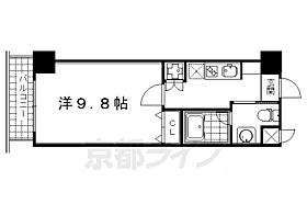 京都府京都市下京区吉文字町（賃貸マンション1K・11階・29.90㎡） その2