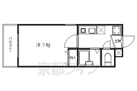 シューパレス 101 ｜ 京都府京都市左京区山端森本町（賃貸マンション1K・1階・20.70㎡） その2