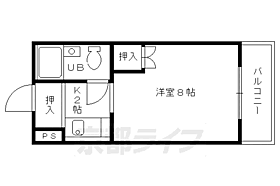 京都府京都市伏見区深草西出町（賃貸マンション1K・3階・20.85㎡） その2