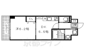 エルミナラクト 408 ｜ 京都府京都市山科区御陵別所町（賃貸マンション1DK・4階・28.77㎡） その1