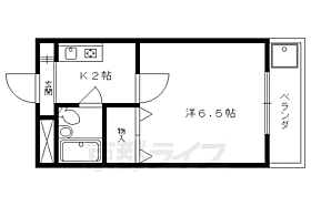 森マンションVII 301 ｜ 京都府京都市左京区吉田泉殿町（賃貸マンション1K・3階・19.04㎡） その2