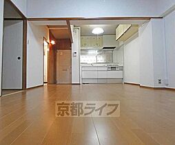 京福電気鉄道北野線 北野白梅町駅 徒歩15分の賃貸マンション 5階3LDKのリビング/ダイニング