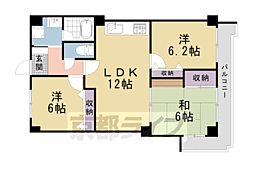 間取図画像 3LDK
