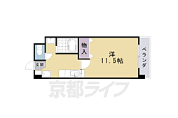 ｍｉｌｌｅｎｎｉａ　ＩＫＵ　（ミレーニア　イク） 1階1Kの間取り