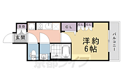 京都市営烏丸線 十条駅 徒歩4分 6階/-