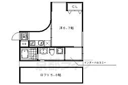 京都市営烏丸線 北大路駅 徒歩10分 3階/-