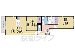 ローゼ八坂 2階/-