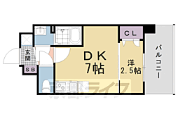 京都市営烏丸線 十条駅 徒歩6分 2階/-
