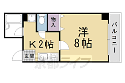 間取図画像 1K