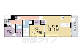 間取図画像 1SLDK