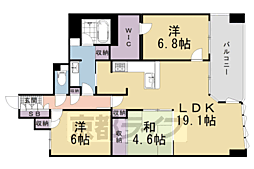 レスタージュ御池高瀬川 12階
