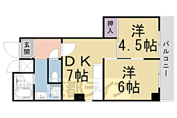 間取図画像 2DK