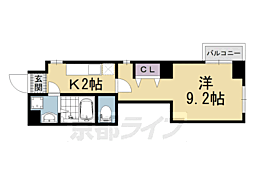ビレイユ眞英烏丸五条 3階/303