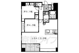 プレサンスロジェ烏丸御池 2階