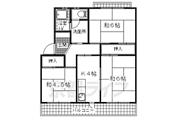 コーポ中臣 4階/-