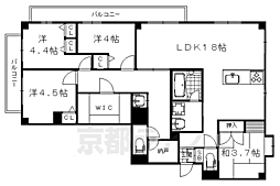 フォレストコート 4LDKの間取図画像