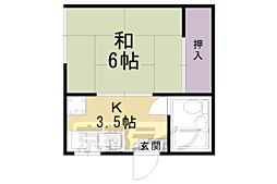 コーポ京 2階/-