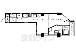 KITOIYASU 1LDKの間取図画像