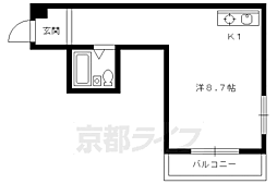 京福電気鉄道北野線 北野白梅町駅 徒歩23分 2階/-