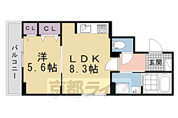 ヒカルサ京都大宮中林II 2階/-