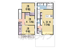 西賀茂北山ノ森町貸家