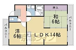 シャンポール蘭 2階