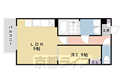 フェリーチェ 1LDKの間取図画像