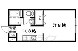 ア リープ ガーデンA B C 2階/-