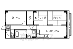 エステル津田 3LDKの間取図画像