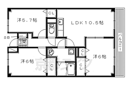 カーサ フィレンツェ 3階/-