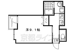 ヴィータ京都西院 3階/-
