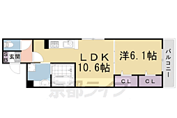 太秦レジデンス E棟 2階/-