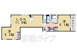 千坂御所南II番館 1階/101