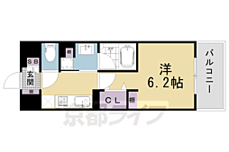 アスヴェル京都四条西院 4階/-