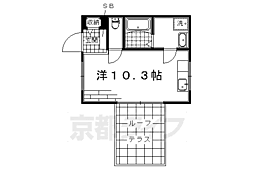 VIEFLAT・L ワンルームの間取図画像
