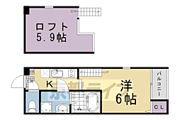 ハーモニーテラス淀新町II 1階/-