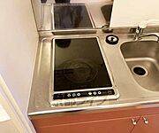綺麗なＩＨのコンロです・